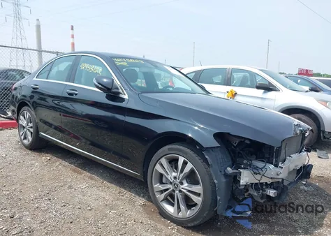 2020 Mercedes-Benz C 300 4Matic из США, поврежденный, VIN WDDWF8EB1LR549066